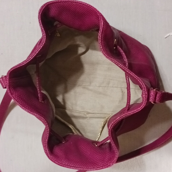 Lauren Merkin Patent eather Snake Embossed Shoulder Bag - Picture 5 of 12